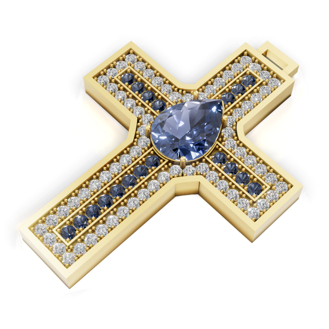 Crucifixo STL 08