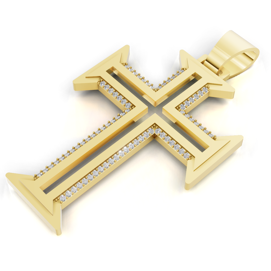 Crucifixo STL 09